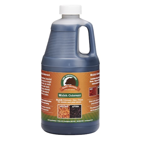 Just Scentsational Black Bark Mulch Colorant Half Gallon By Bare Ground MC-64BL